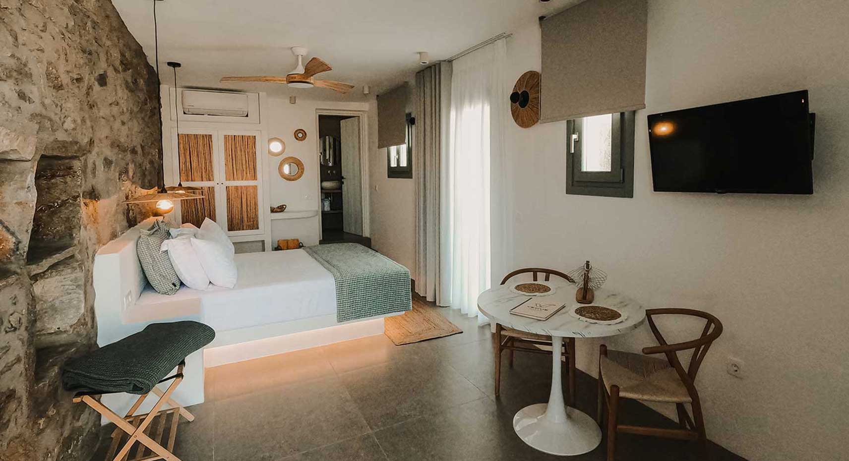 Apartment with double bed