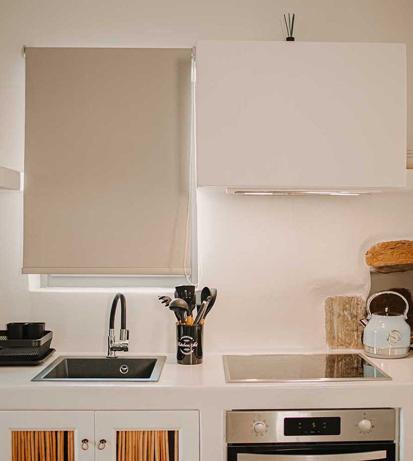 the kitchen of Villa Anemona