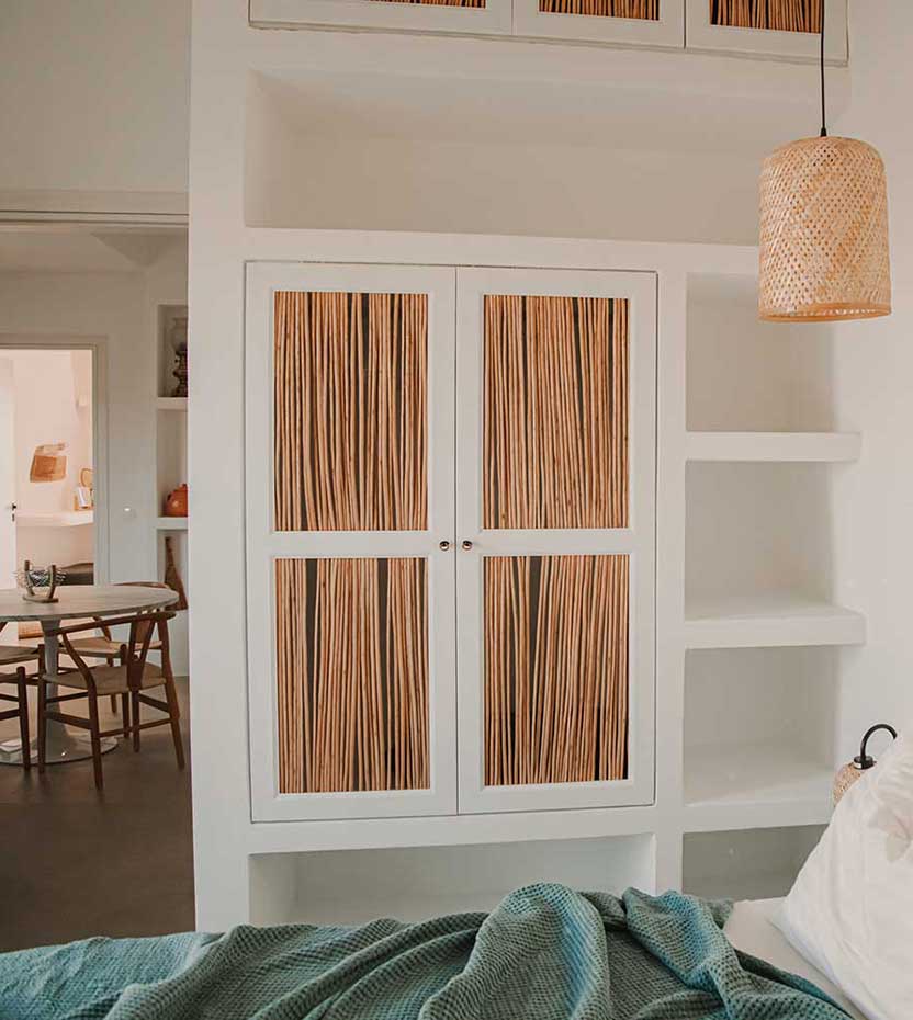 The second bedroom of Villa Anemona in Folegandros