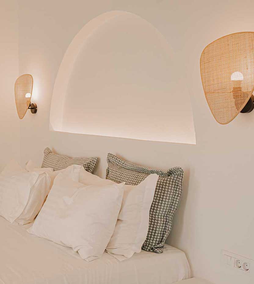 The second bedroom of Villa Anemona in Folegandros