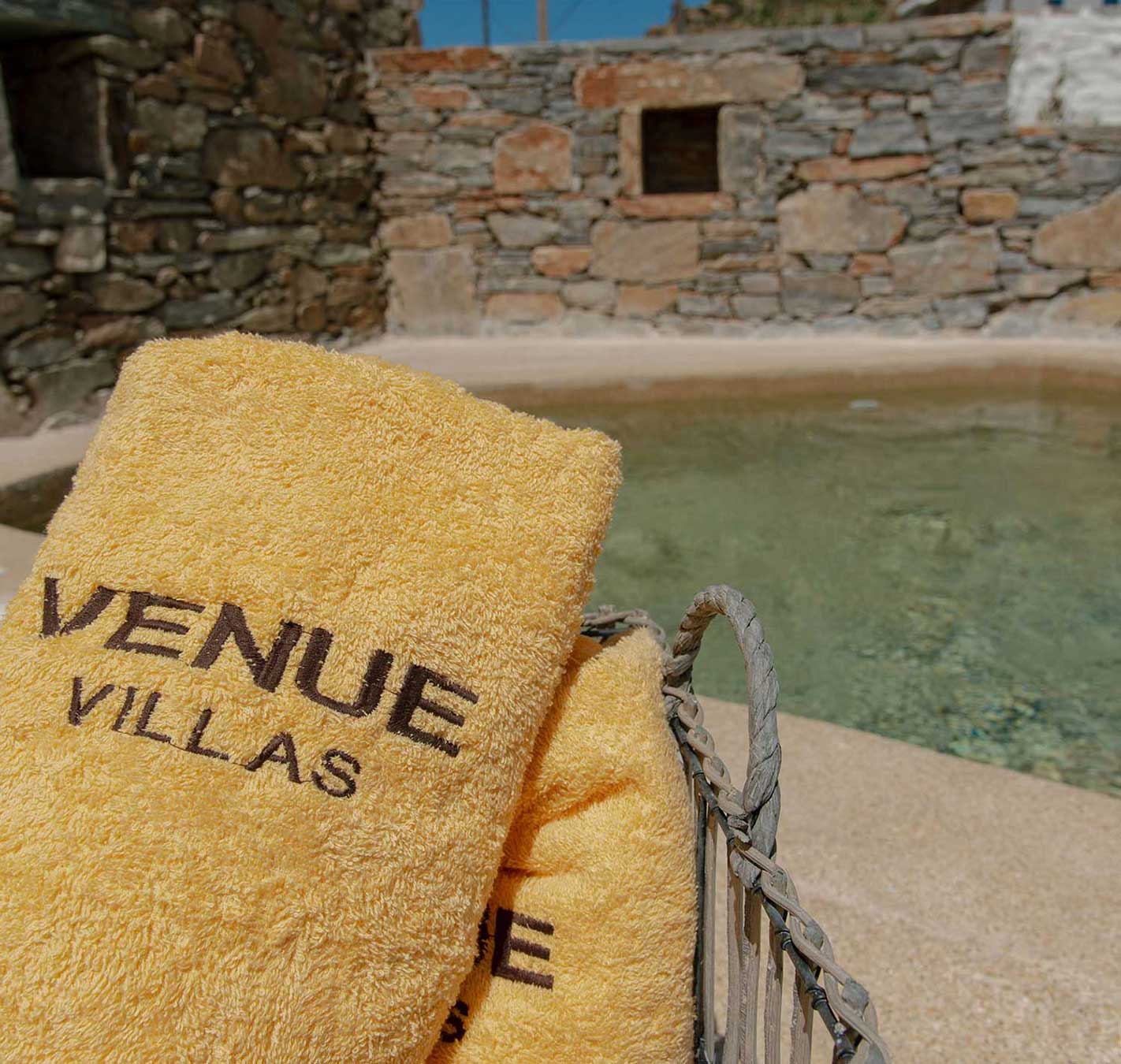 Hot tub at Venue Villas